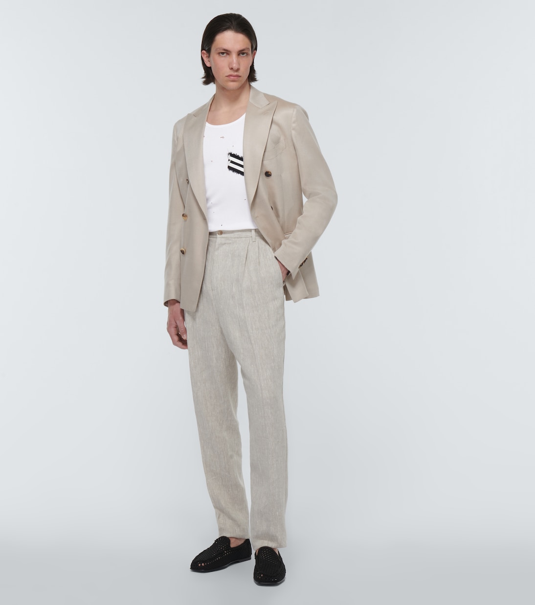 Gilet in cotone con stampa | Dolce&Gabbana