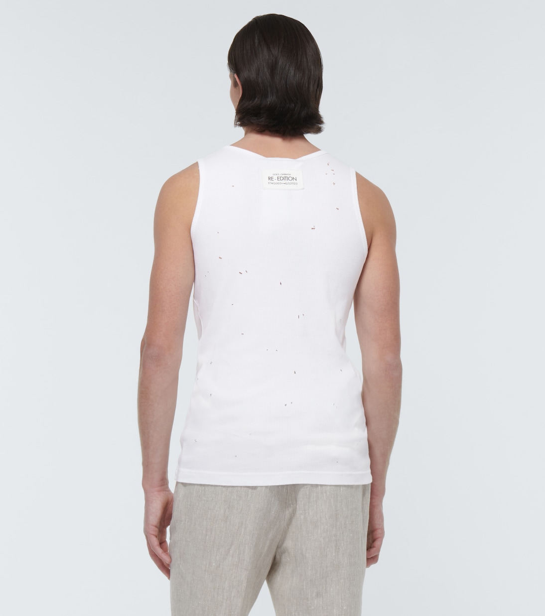 Gilet in cotone con stampa | Dolce&Gabbana