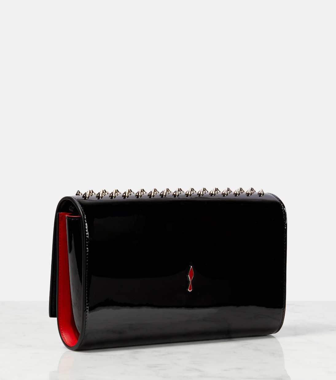 Clutch Paloma in vernice con borchie | Christian Louboutin