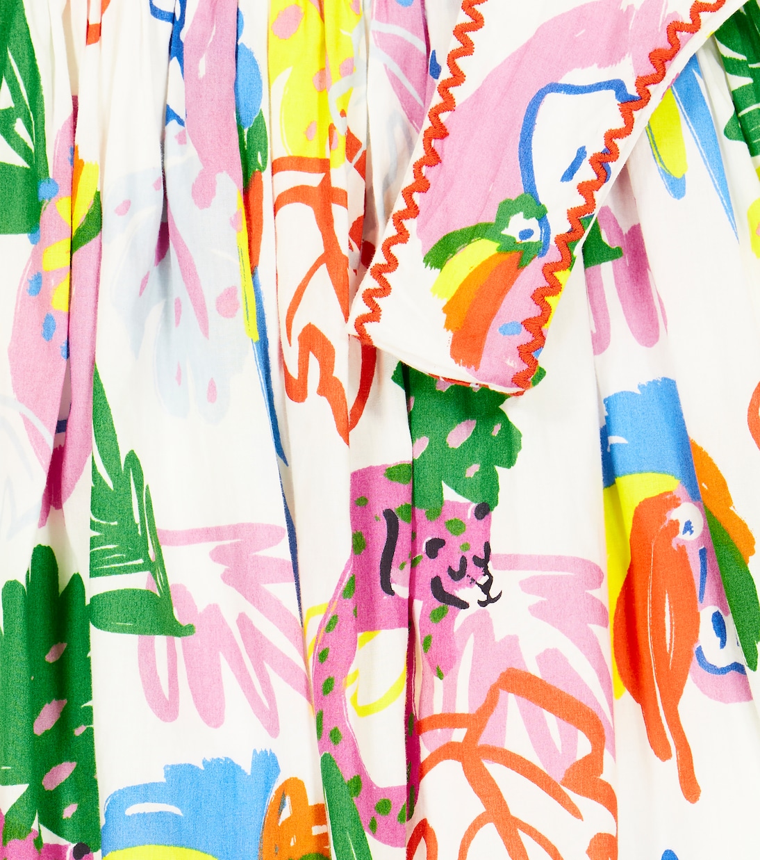 Abito in cotone con stampa | Stella McCartney Kids