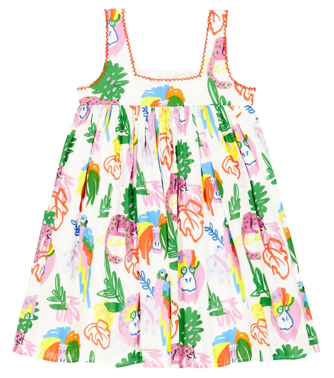 Abito in cotone con stampa | Stella McCartney Kids