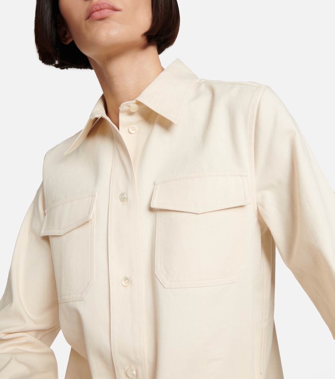 Hemd aus Baumwoll-Twill | Toteme