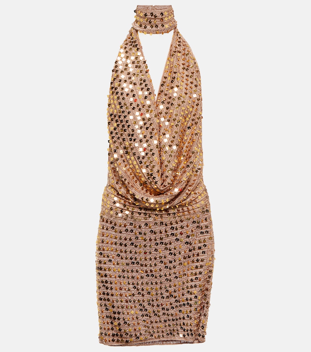Tipo sequined halterneck minidress | Aya Muse