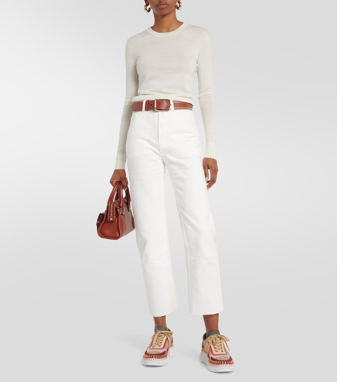 Sneakers Nama in mesh | Chloé