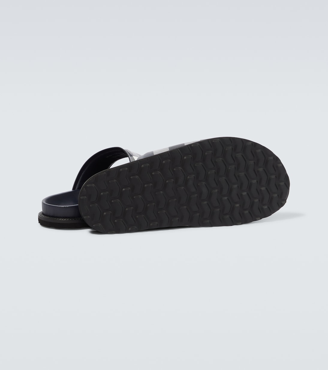 Checked canvas slides | Burberry
