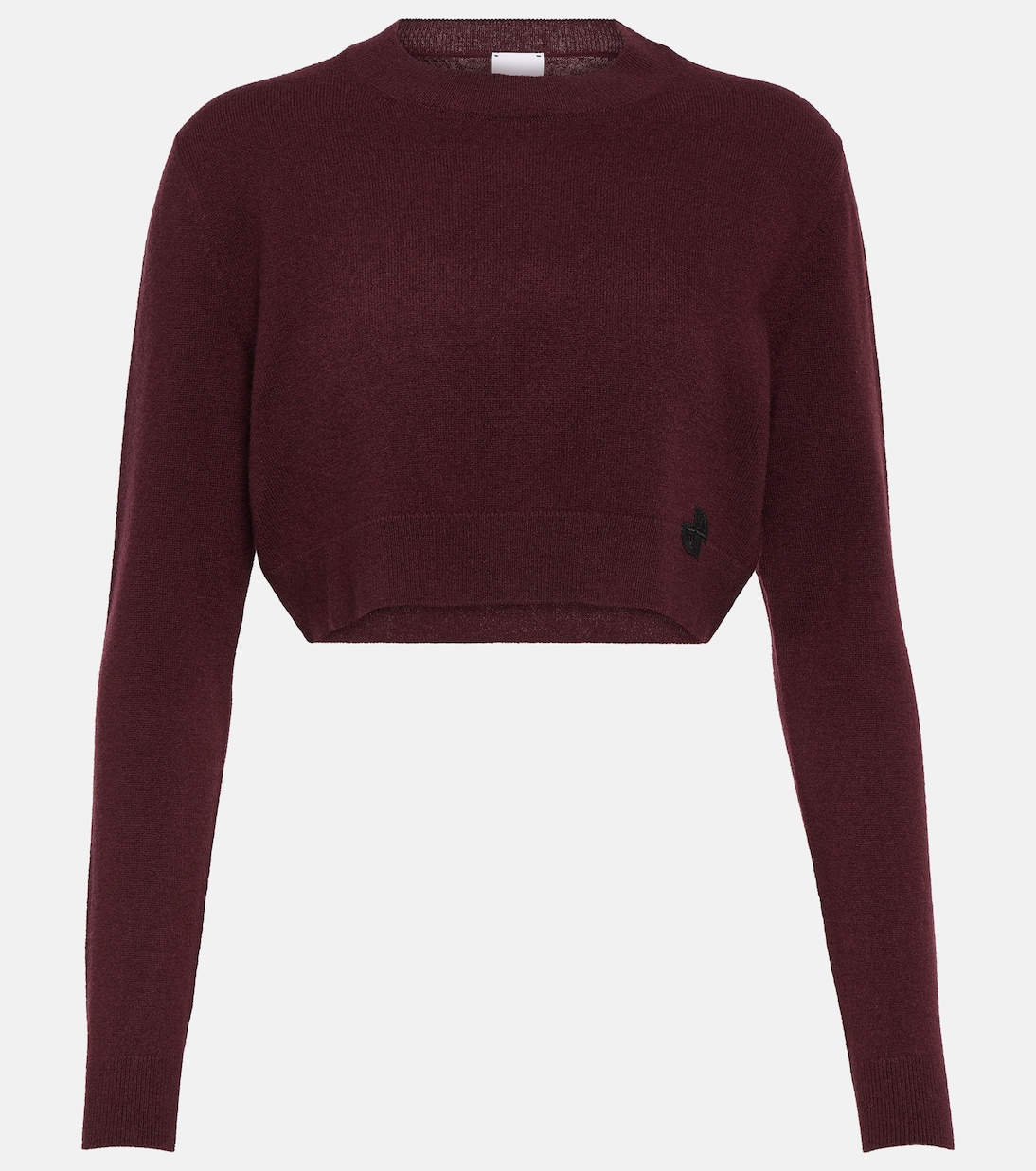 Jersey cropped de lana y cachemir | Patou