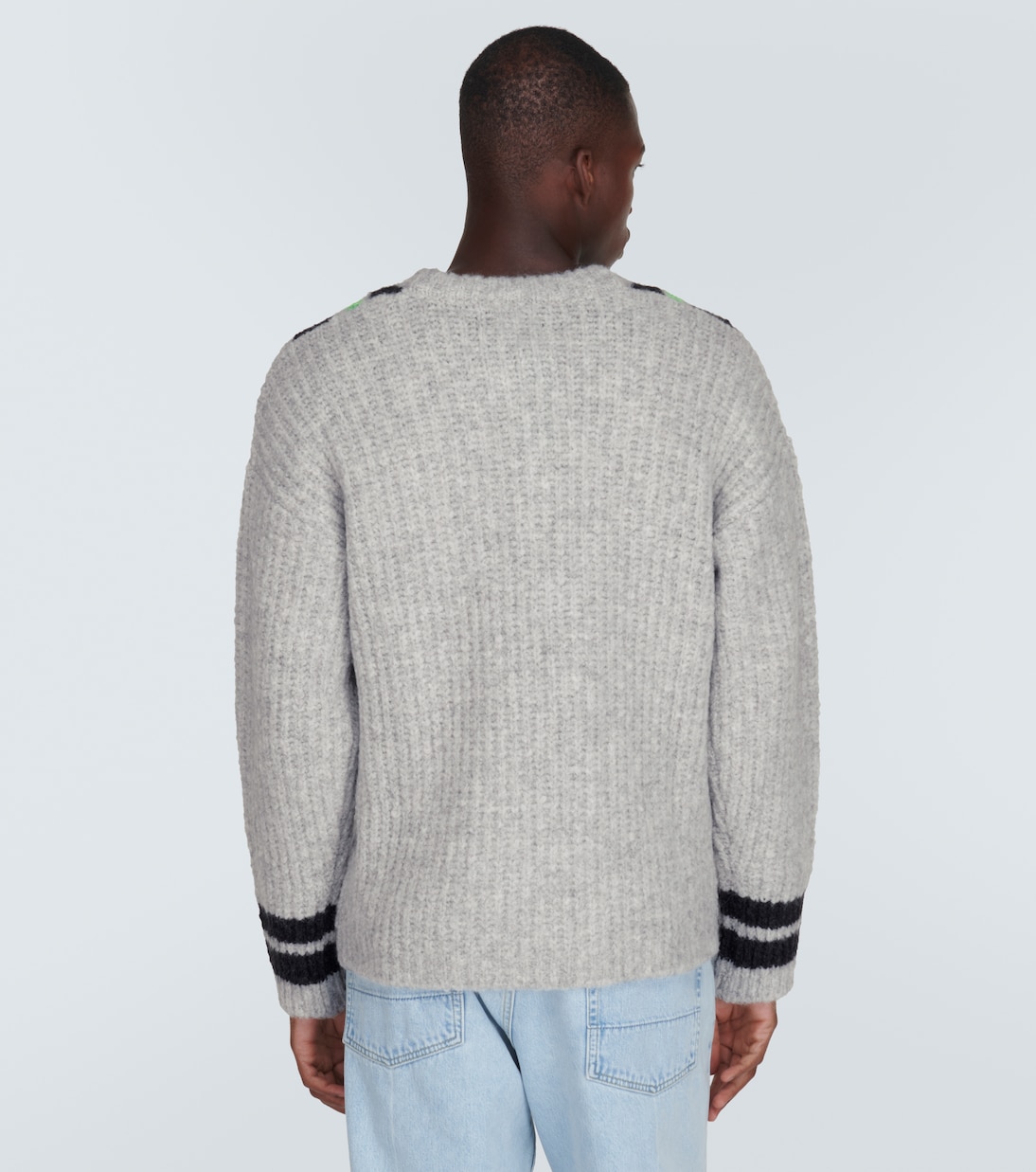 Embroidered wool-blend sweater | ERL