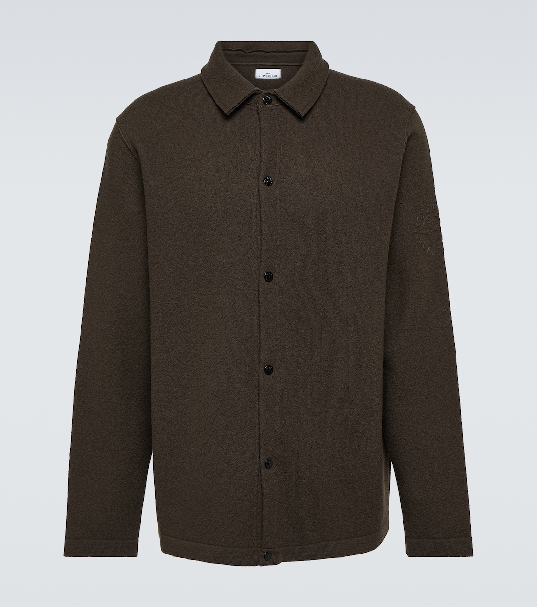 Hemdjacke Compass aus Wolle | Stone Island