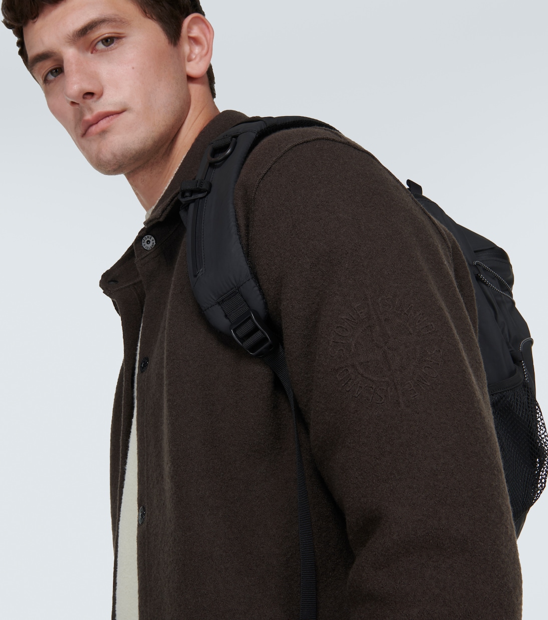 Hemdjacke Compass aus Wolle | Stone Island