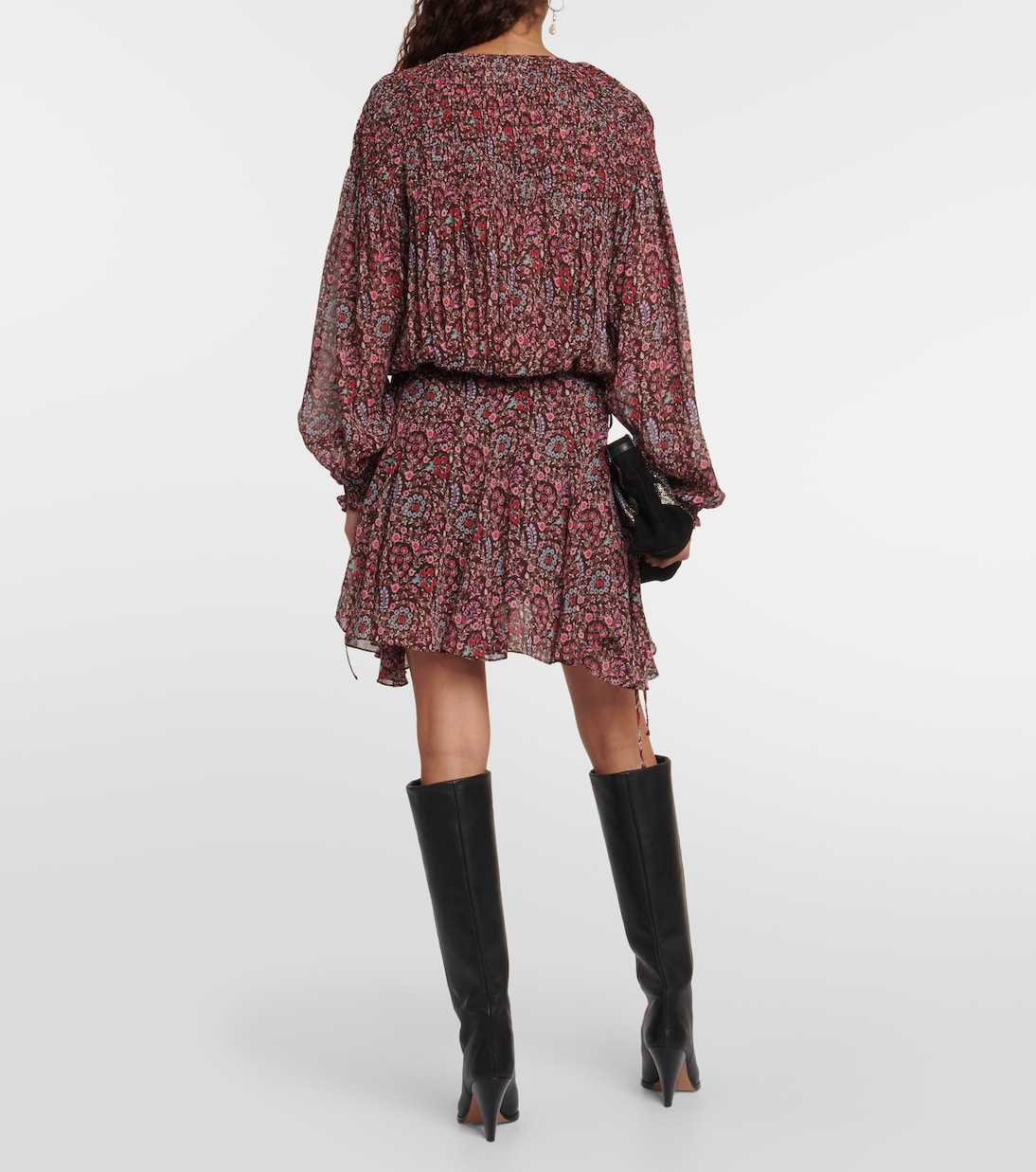 Minikleid Noanne aus Georgette | Marant Etoile