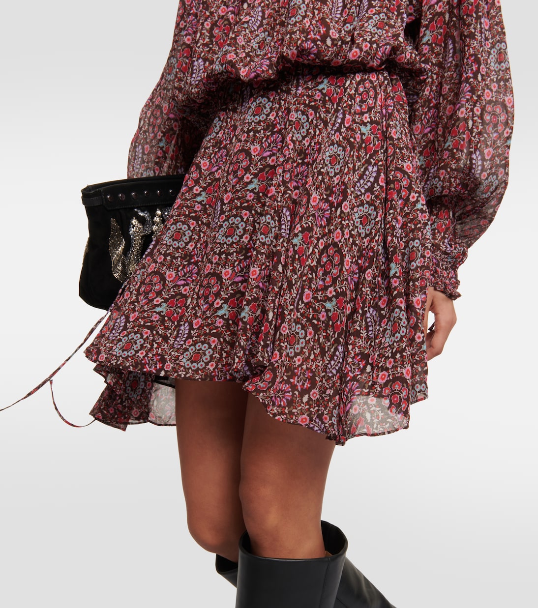 Minikleid Noanne aus Georgette | Marant Etoile
