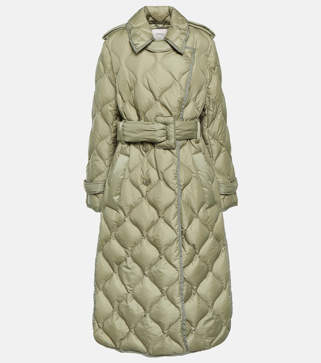 Quilted down trench coat | Dorothee Schumacher
