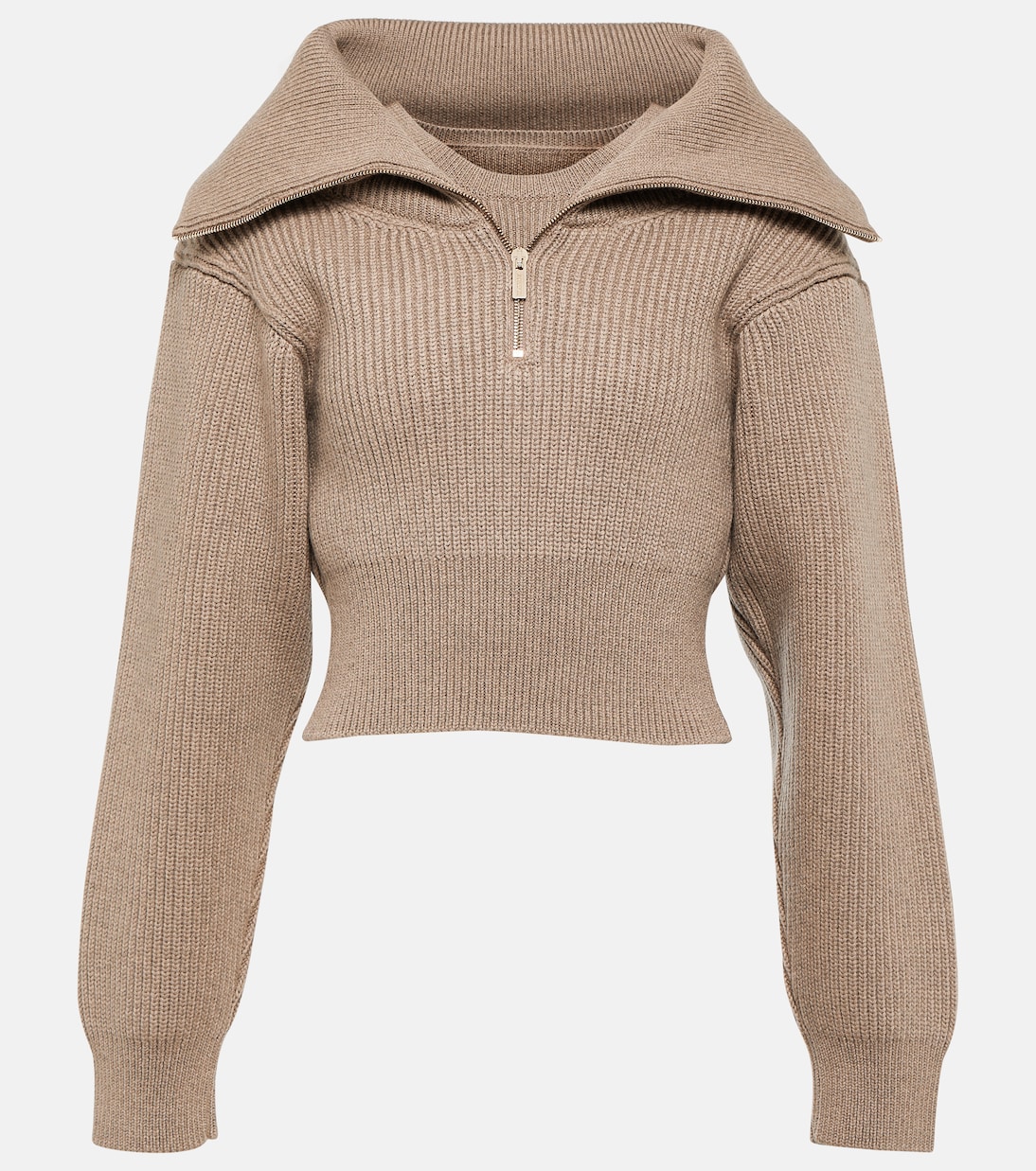 Jersey La Maille Risoul de lana cropped | Jacquemus