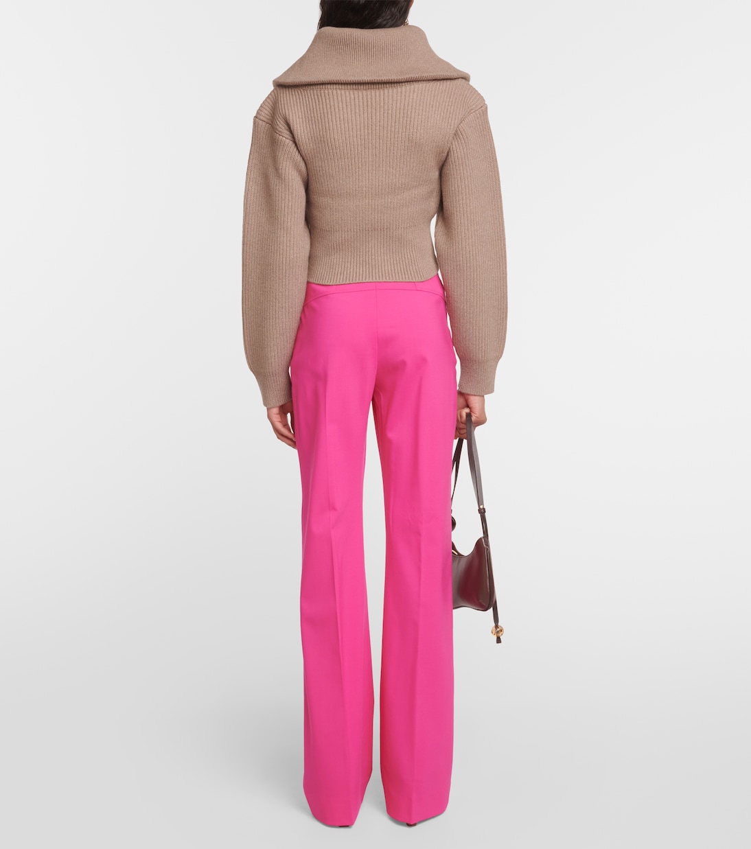 Jersey La Maille Risoul de lana cropped | Jacquemus