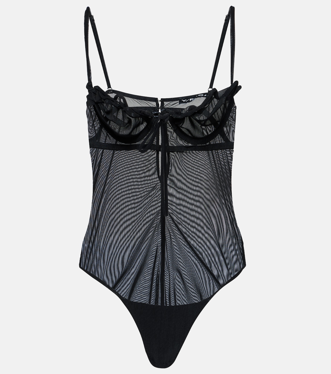 Wire Brasier mesh bodysuit | Y/Project