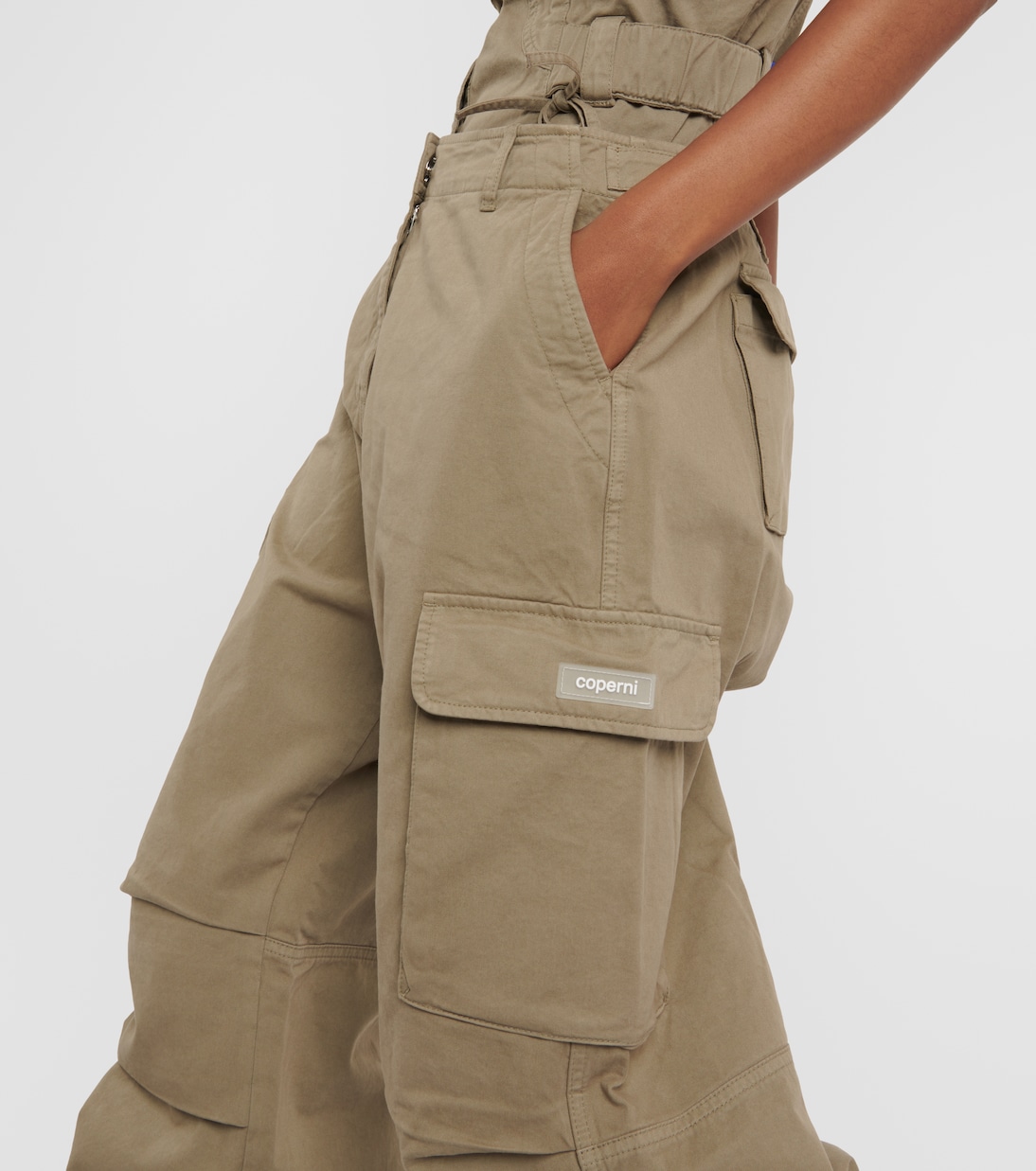 Pantaloni cargo in cotone a gamba larga | Coperni
