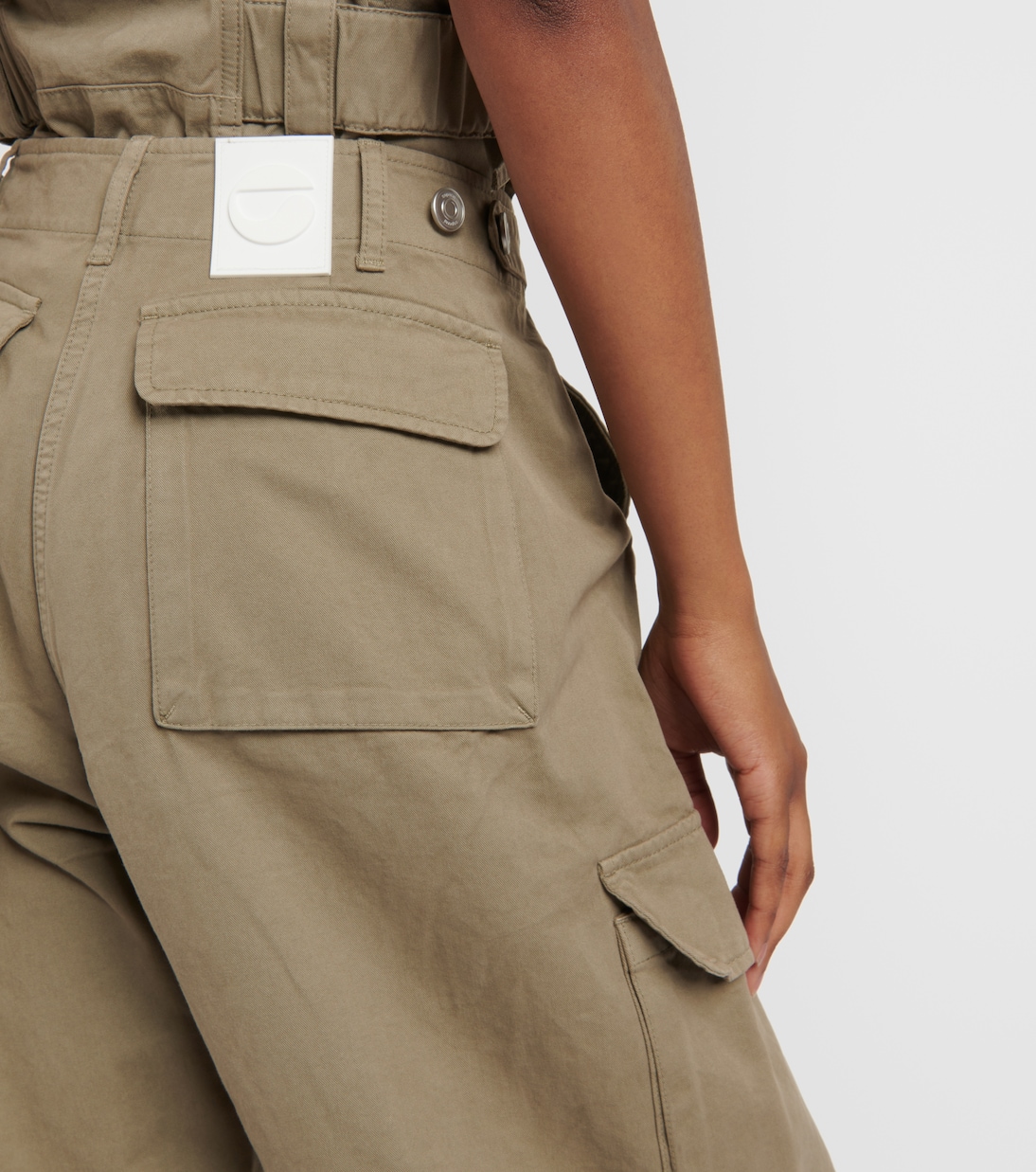 Pantaloni cargo in cotone a gamba larga | Coperni