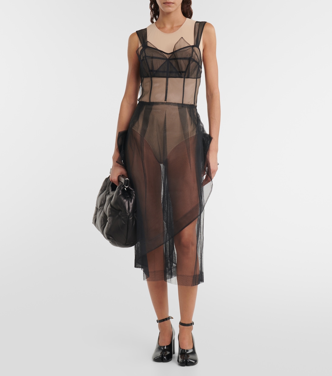 Robe midi en tulle | Maison Margiela