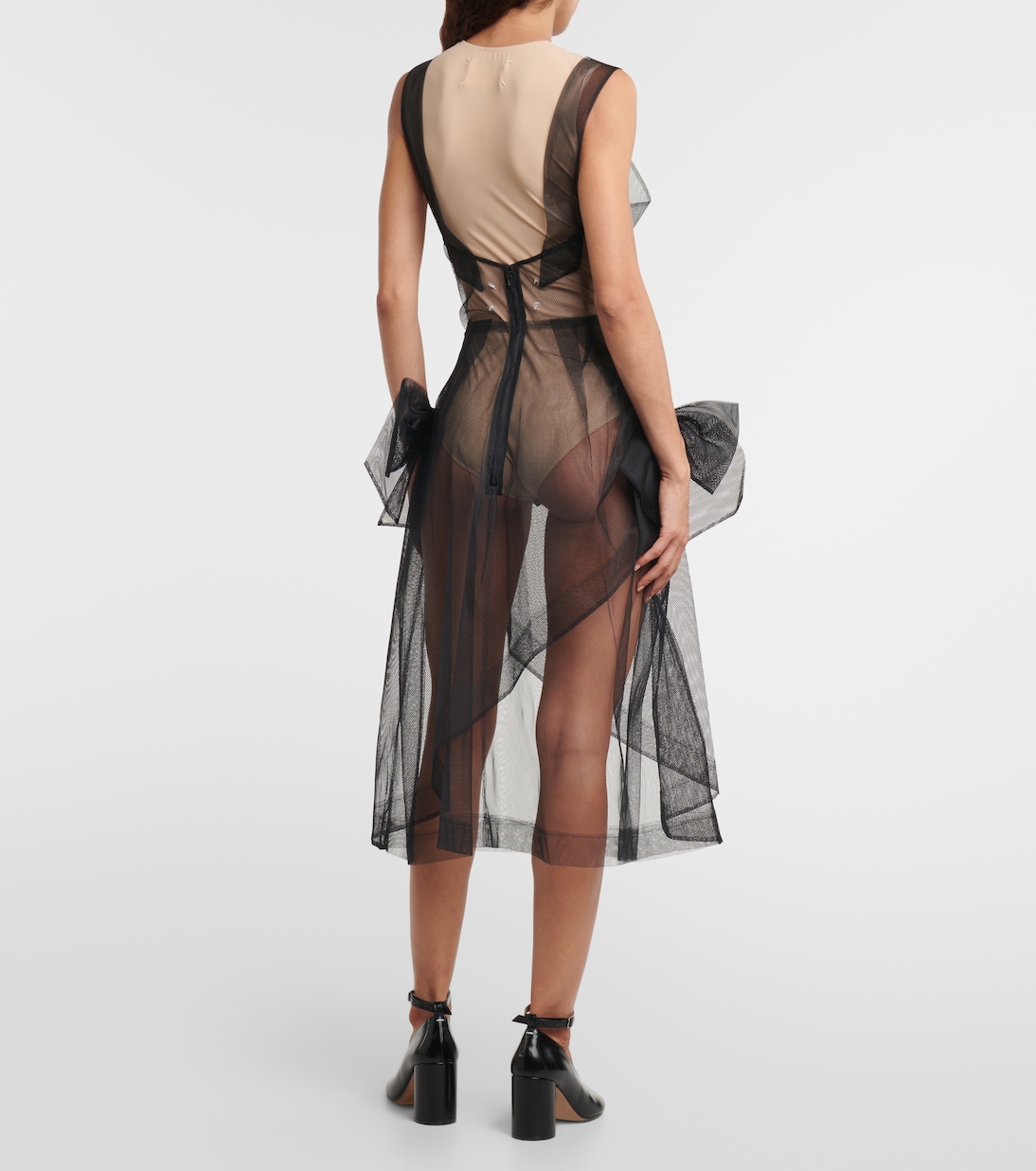 Robe midi en tulle | Maison Margiela