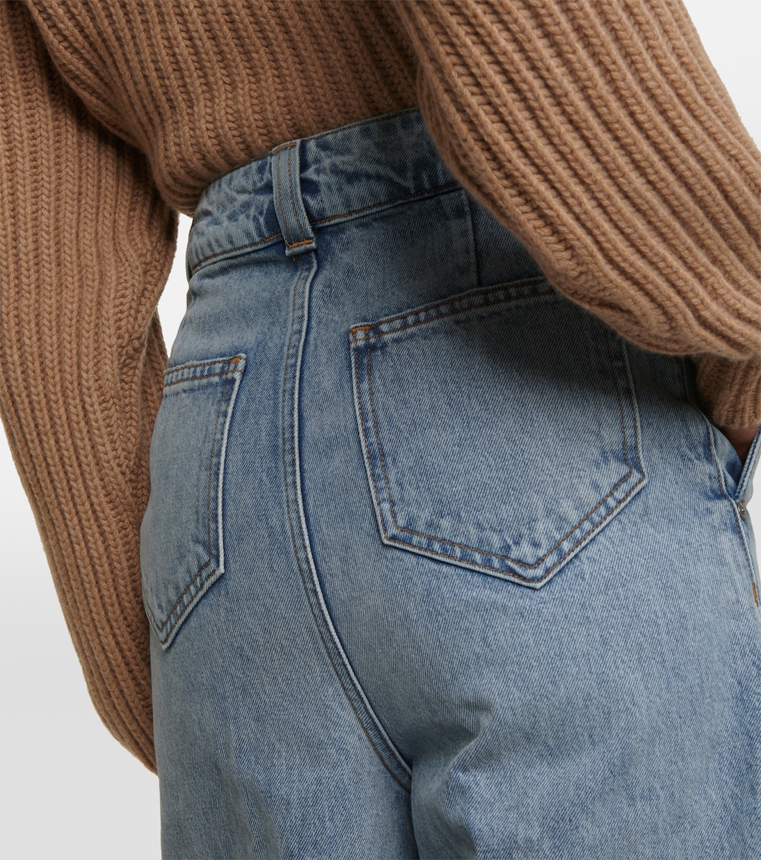 Jean ample Isla à taille haute | Khaite