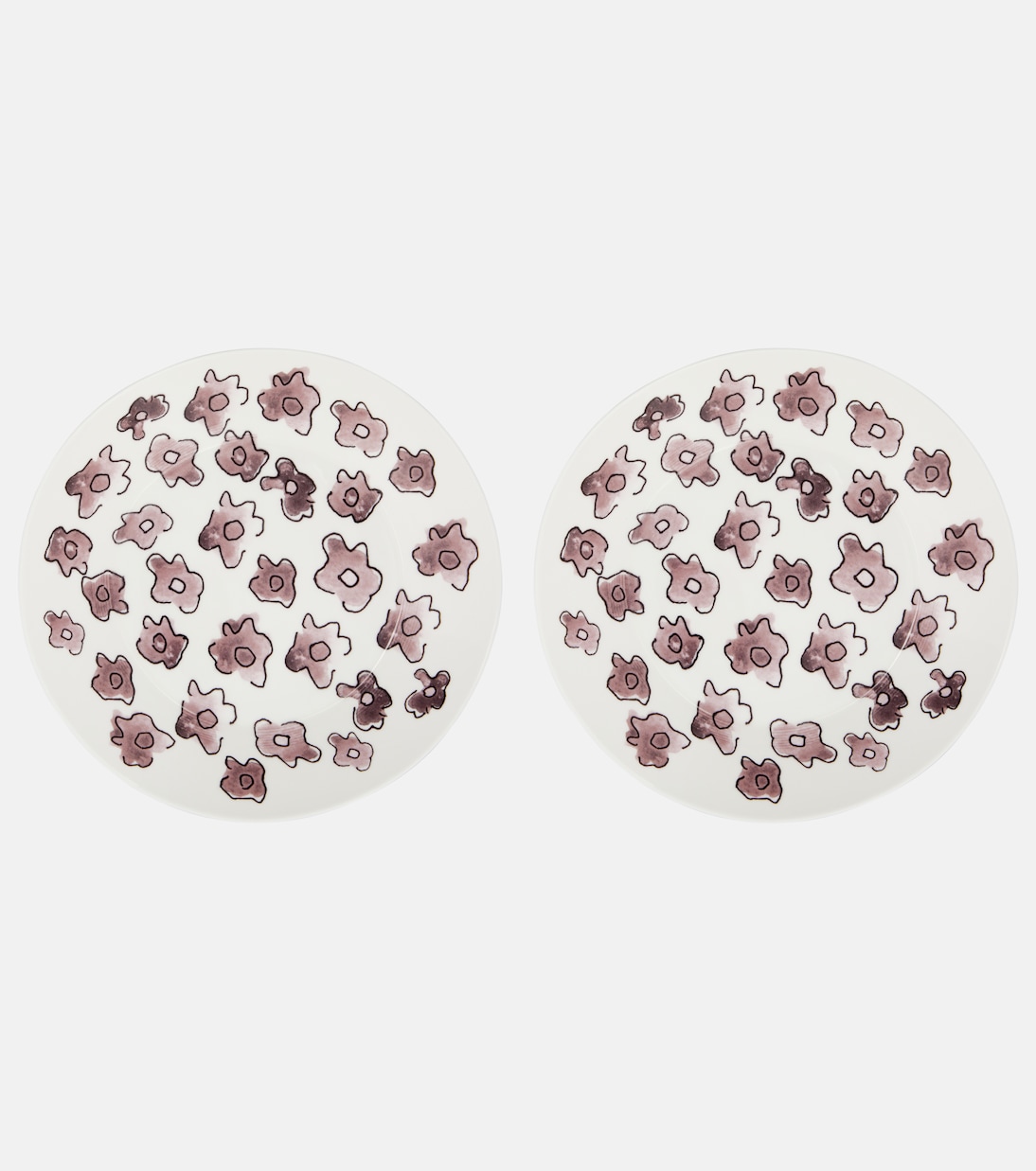 x Marni Dark Viola M set of 2 deep plates | Serax