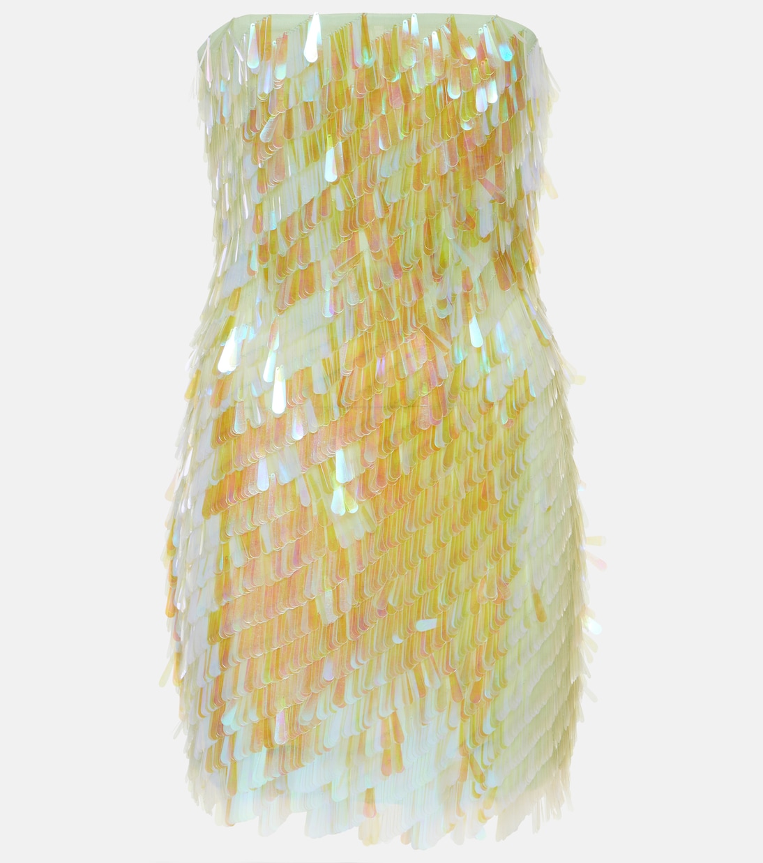 Verziertes Minikleid aus Seide | The Attico