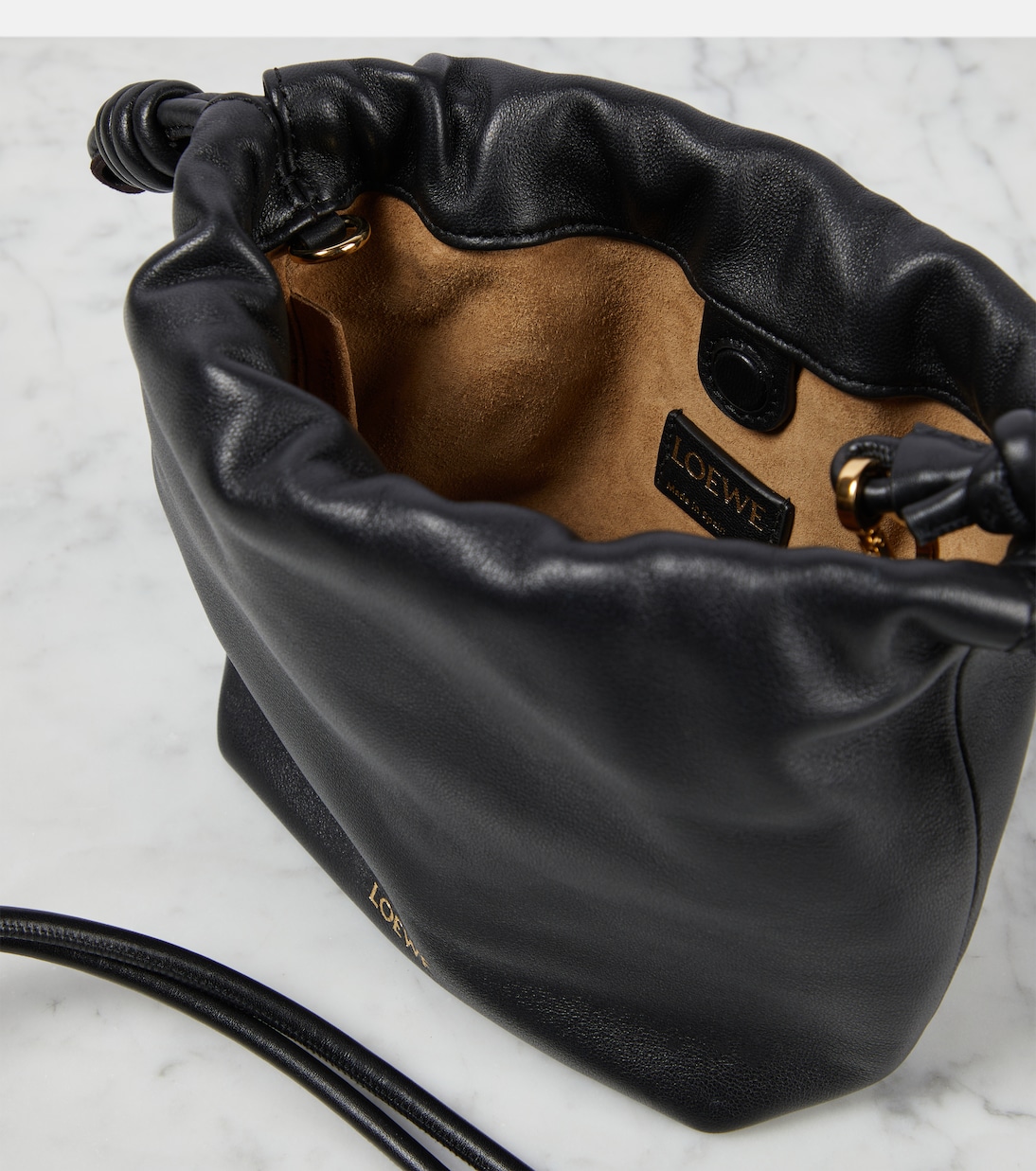 Borsa a spalla Flamenco in pelle | Loewe