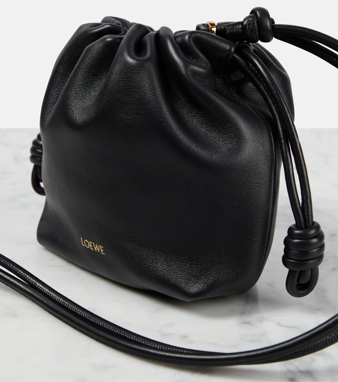 Borsa a spalla Flamenco in pelle | Loewe