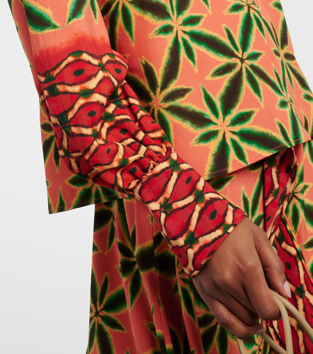 Blouse Lilliana imprimée en crêpe | Ulla Johnson