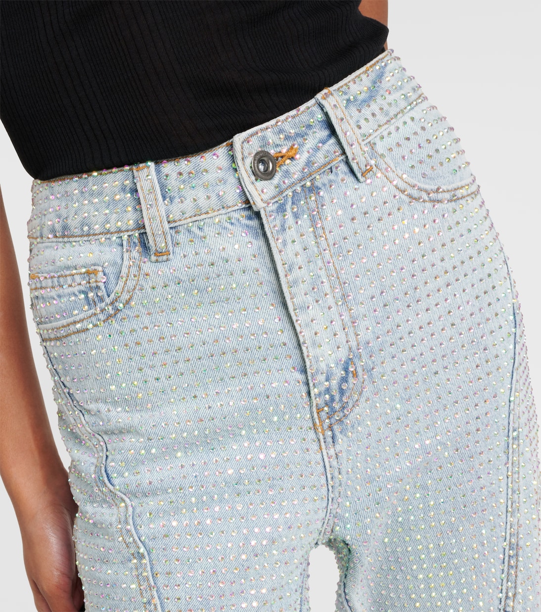 Jeans regular a vita alta | Self-Portrait