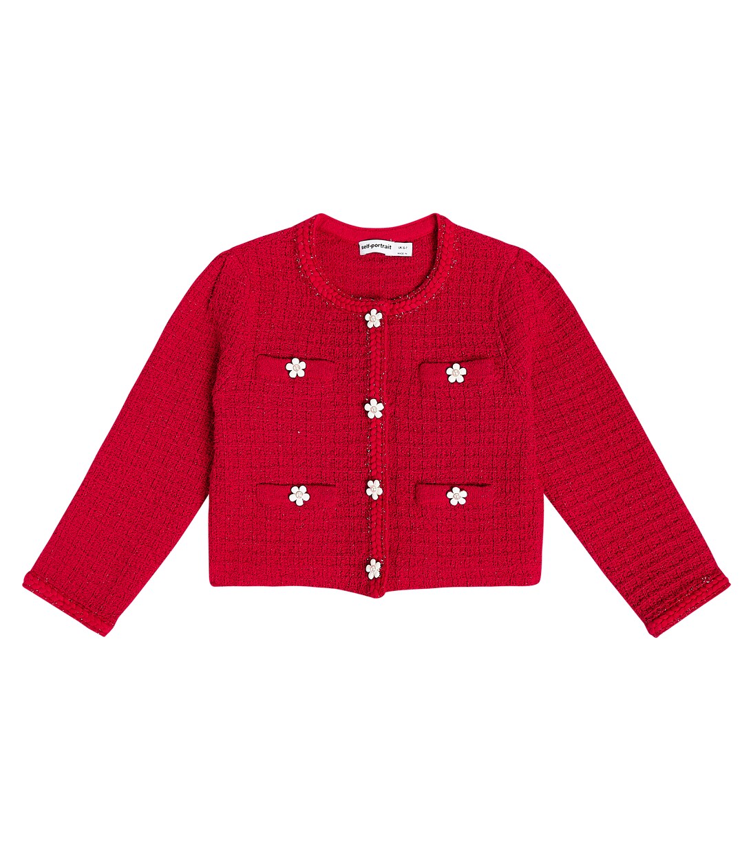 Red cardigan for kids clearance