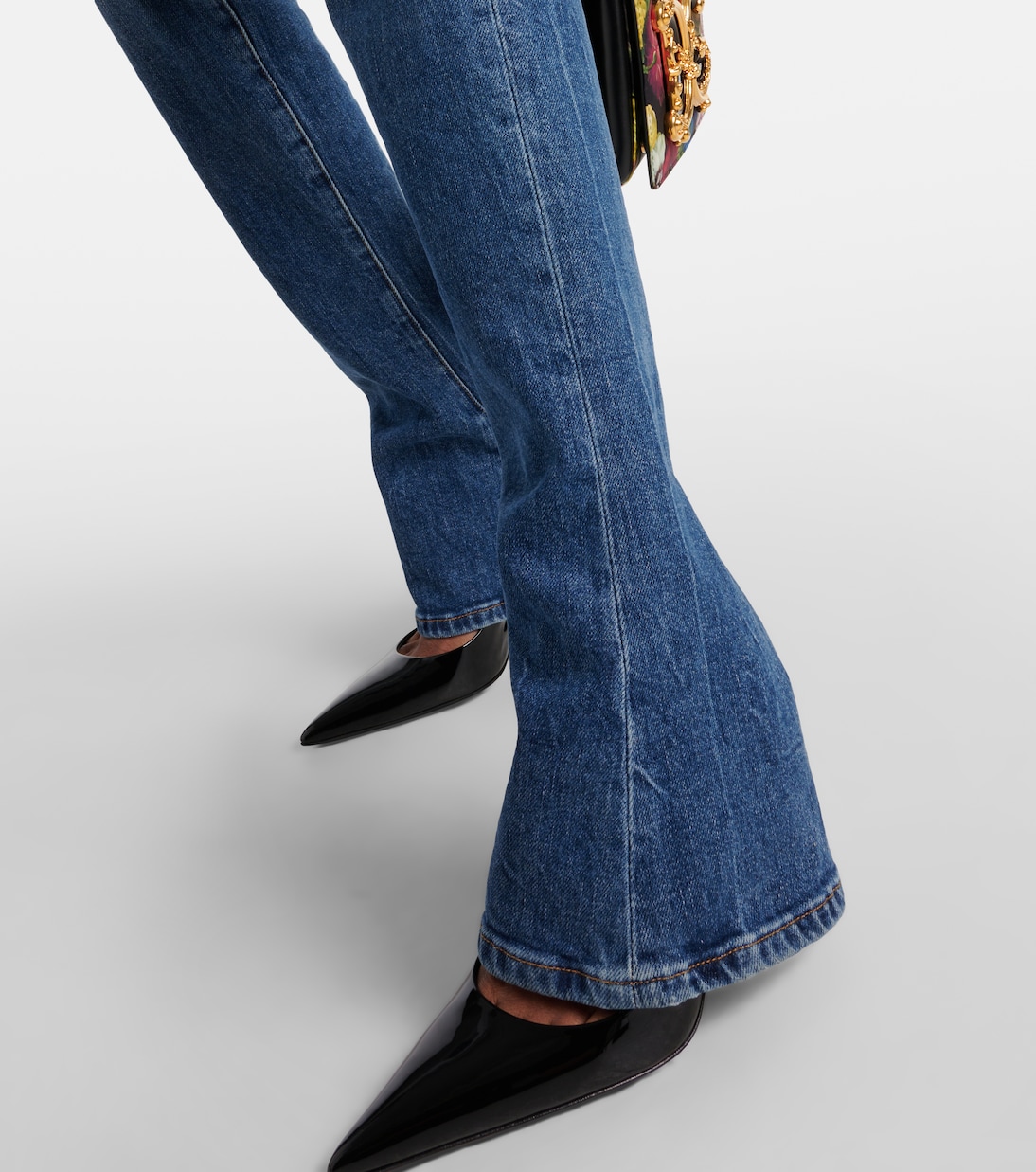 Jean évasé à taille haute | Dolce&Gabbana