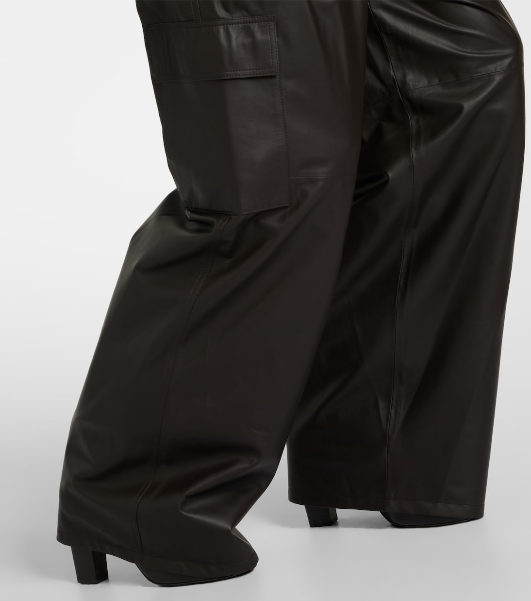 Pantalones cargo de piel | Yves Salomon