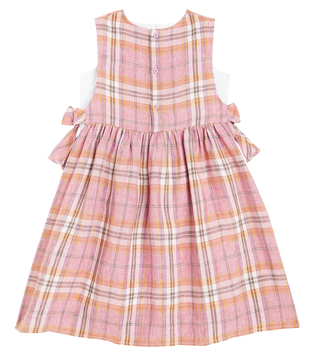 Kleid aus Leinen und Baumwolle | Il Gufo