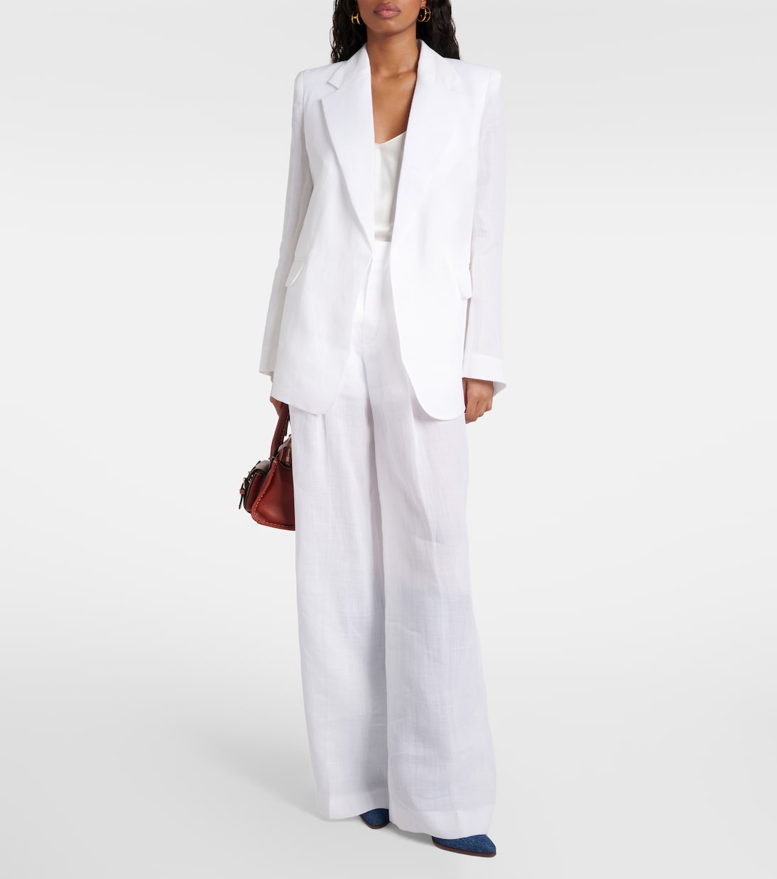 Weite Hose aus Ramie | Chloé