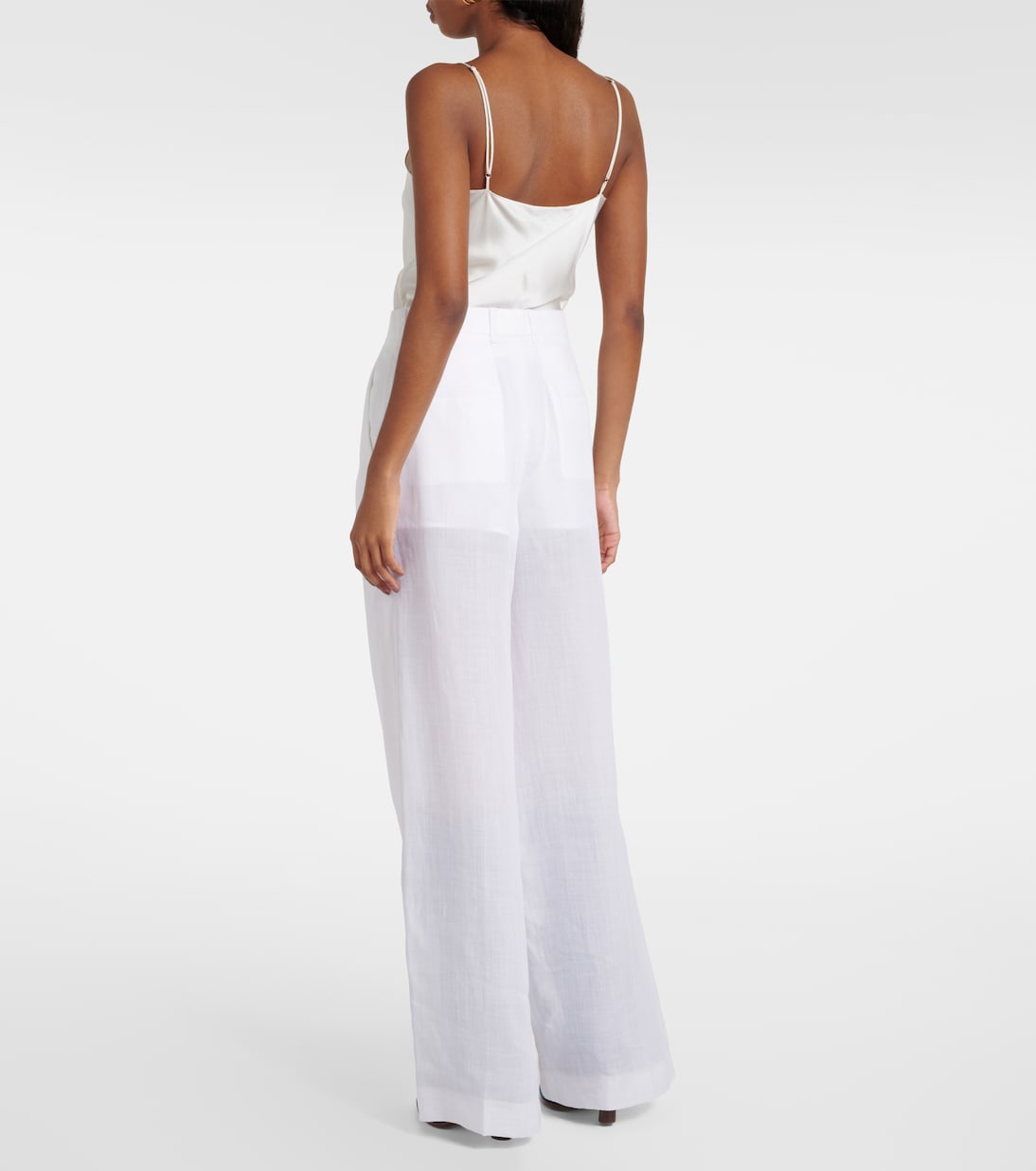 Weite Hose aus Ramie | Chloé