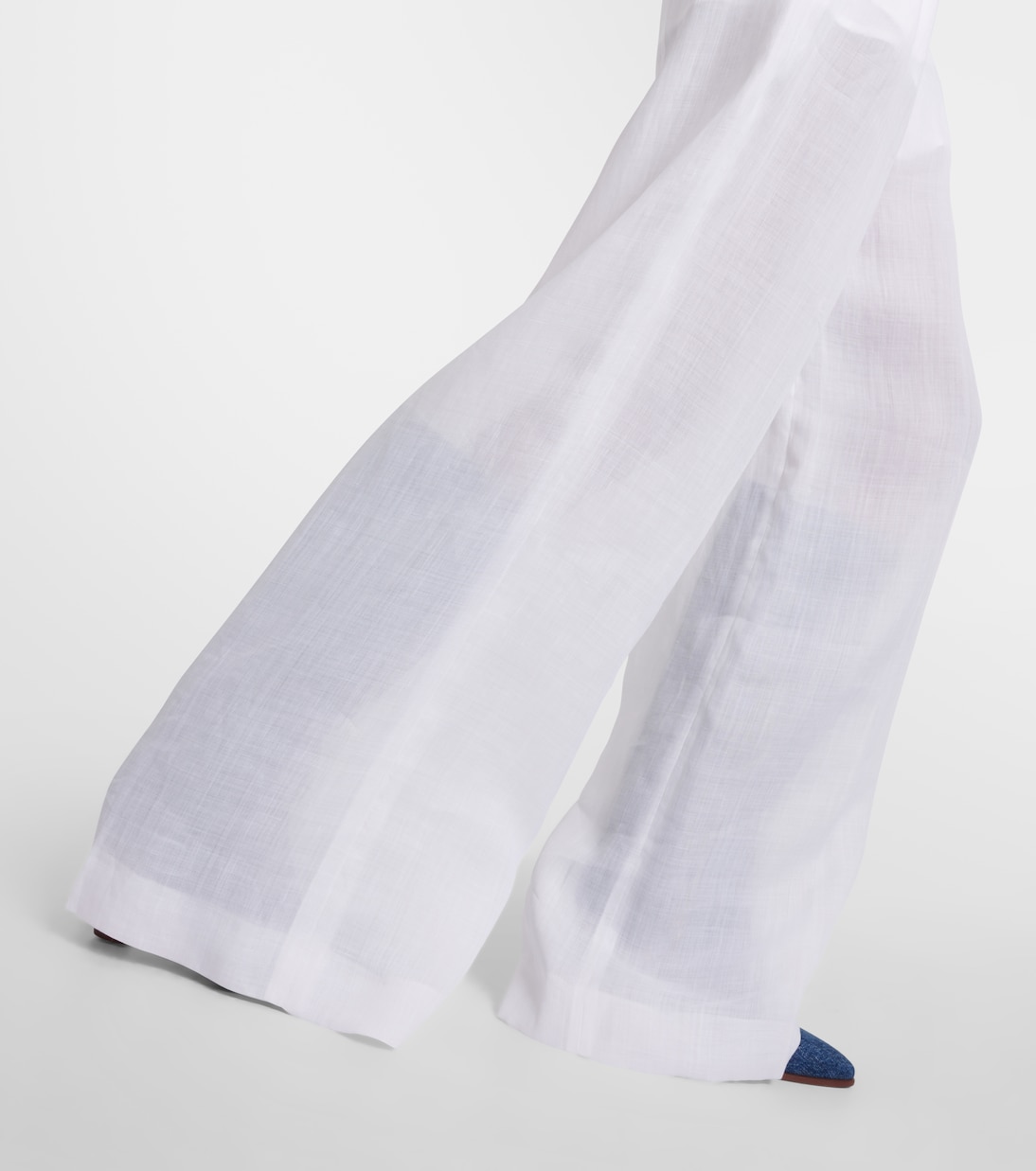 Weite Hose aus Ramie | Chloé