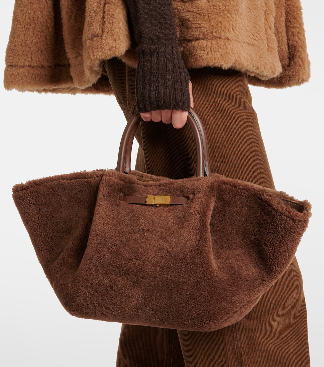 Tote New York Medium de borrego | DeMellier