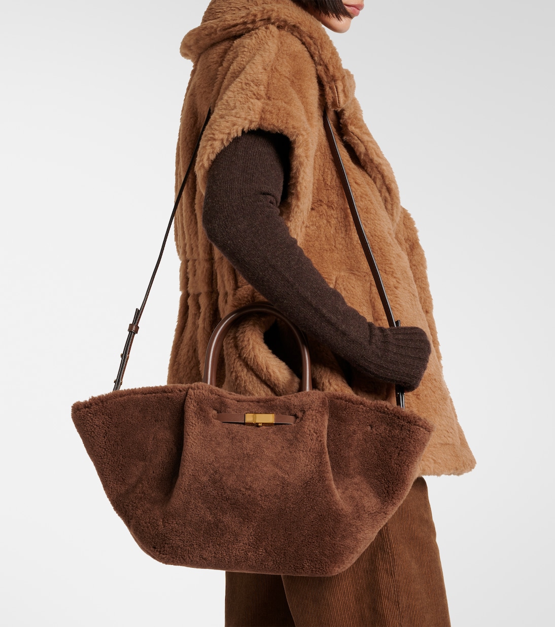 Tote New York Medium de borrego | DeMellier