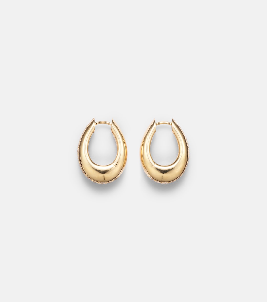 Boucles d'oreilles Chakra Icon en or 18 ct et diamants | Ananya