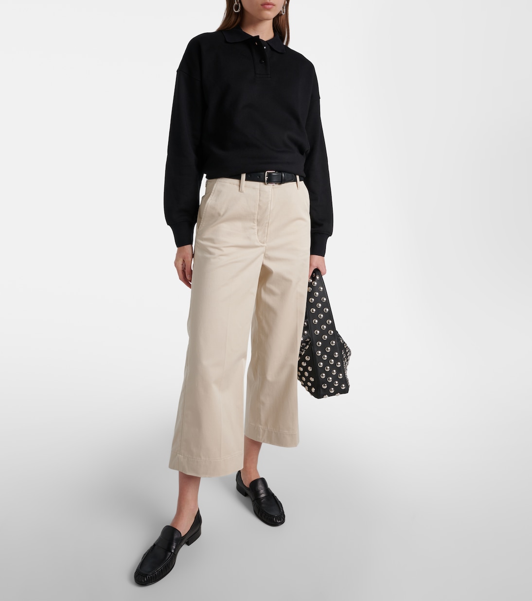Amara cotton-blend wide-leg pants | Proenza Schouler