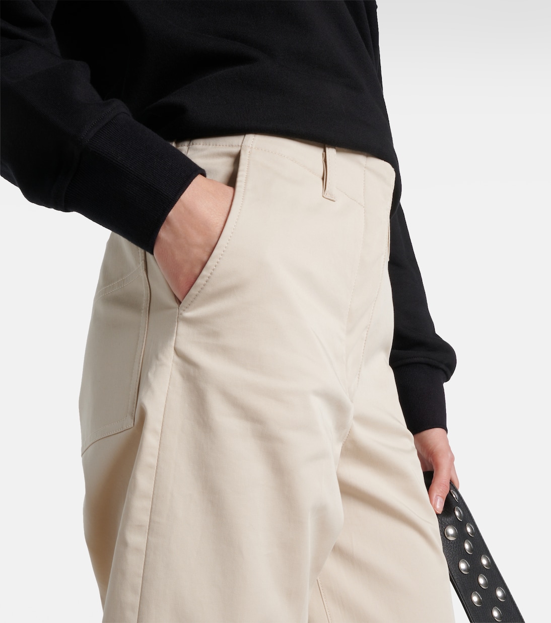Amara cotton-blend wide-leg pants | Proenza Schouler