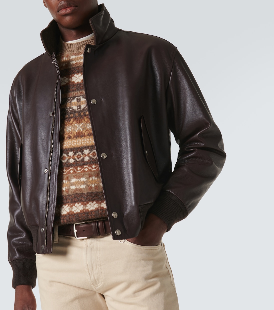 Scopello cashmere, alpaca, and wool sweater | Loro Piana