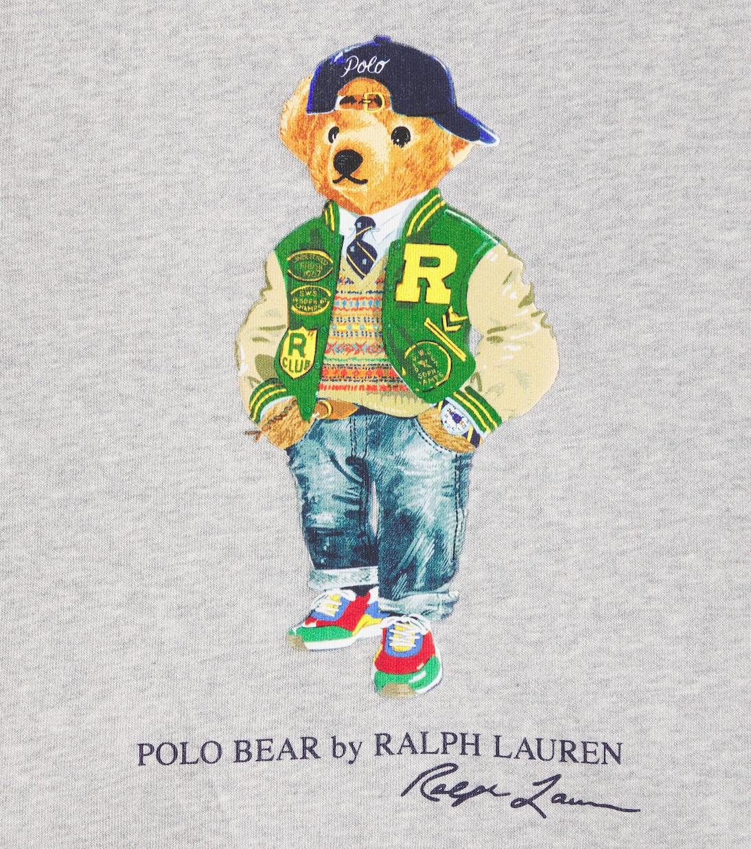Sweat-shirt Polo Bear en coton mélangé | Polo Ralph Lauren Kids