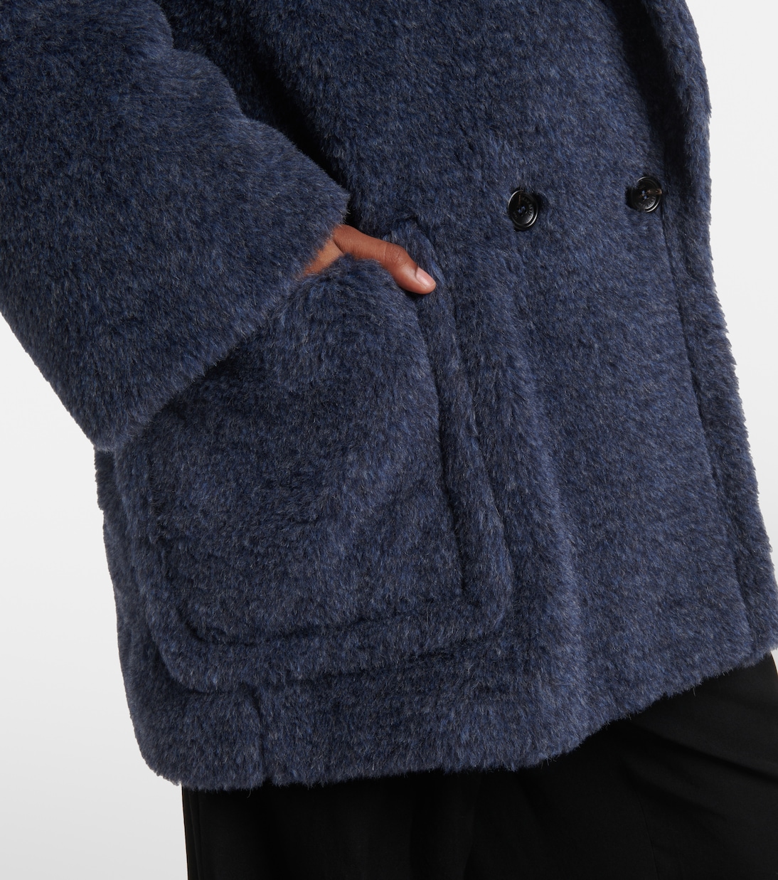 Cappotto Teddy Bear Icon in teddy di alpaca, lana e seta | Max Mara