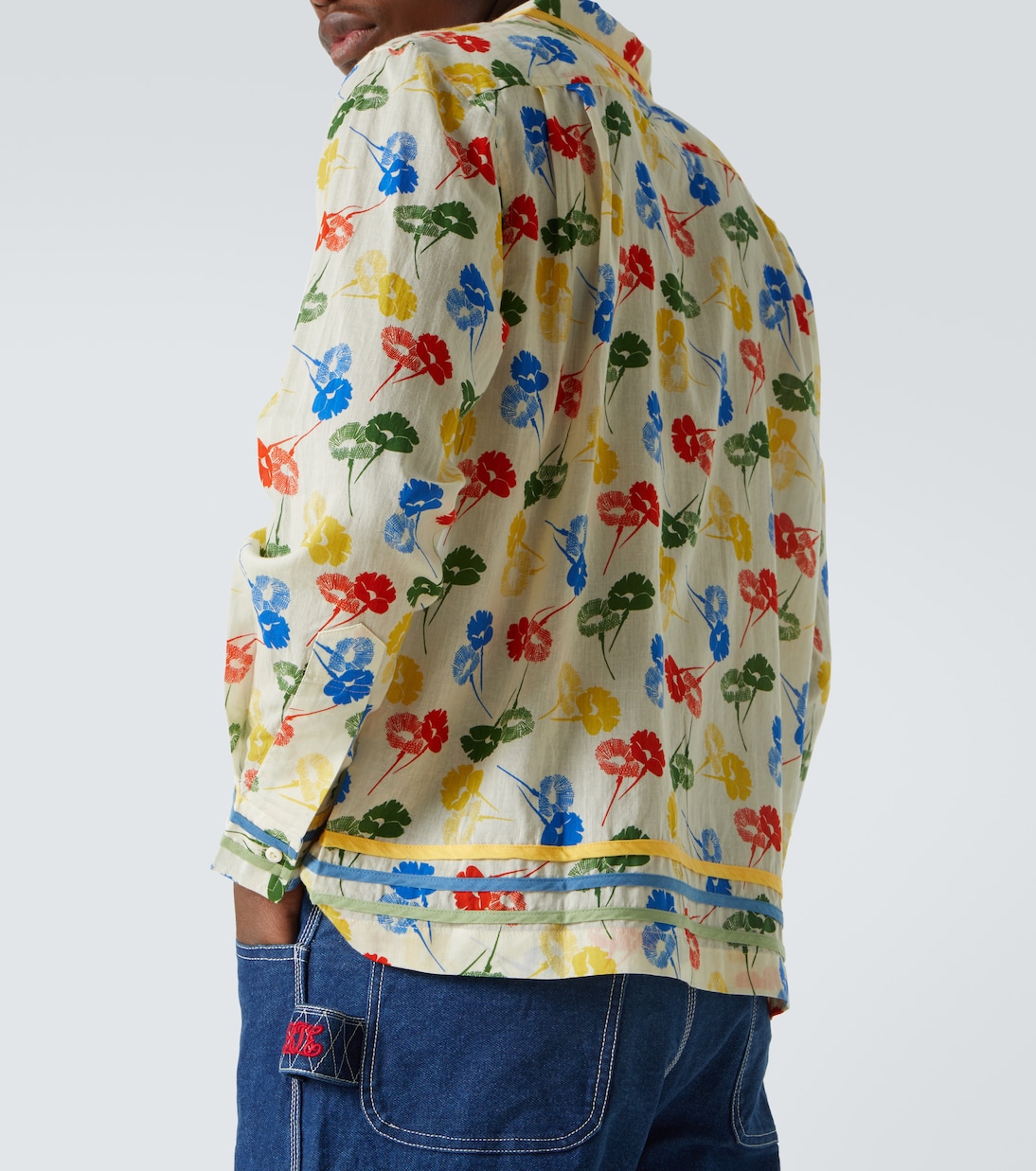 Camicia in cotone con stampa | Bode