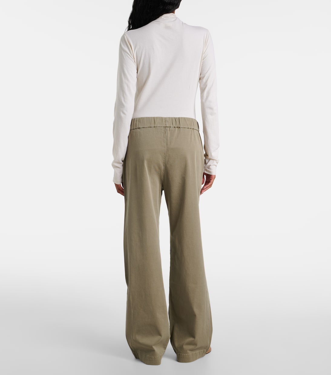 Weite Hose Naya aus Baumwoll-Twill | Velvet
