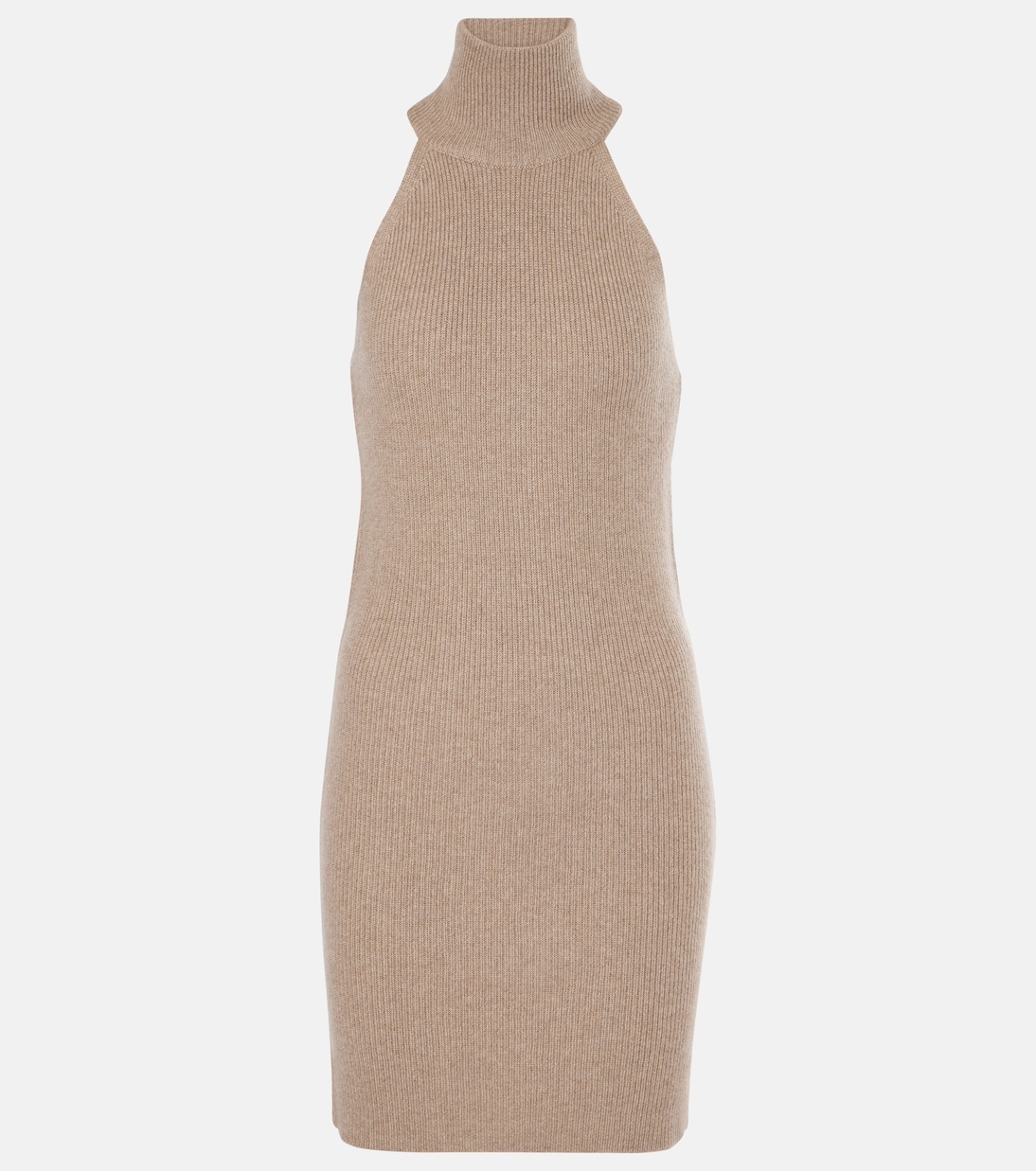 Vestido Corto de Cachemir con Detalles en Punto de Lisa Yang Carmen