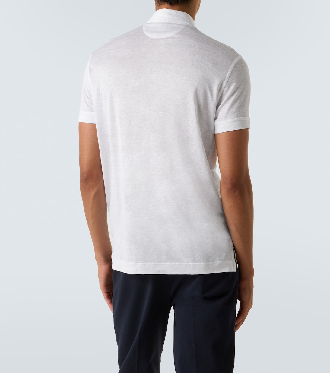 Polo in seta e lino | Tom Ford