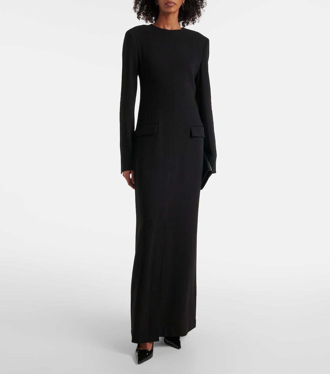 Maxikleid aus Crêpe | Toteme